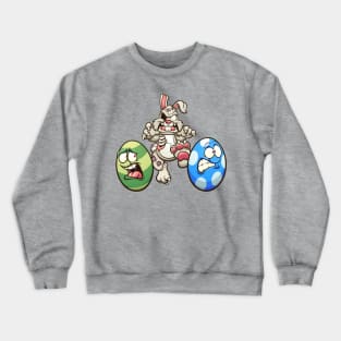 Zombie Easter bunny Crewneck Sweatshirt